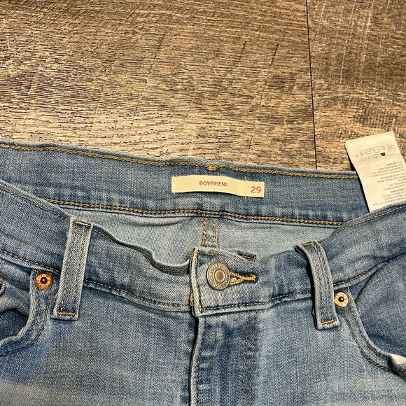 Levi’s boyfriend Light Blue Women's Jeans - Picture 4 of 10